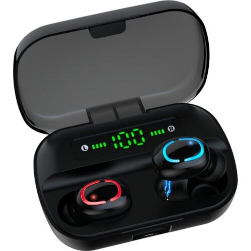 Sport Bluetooth 5.0 Earphone Wireless Stereo Earphone With Mic Big Power Bass Headset TWS Handsfree Earbuds Sport Headphone