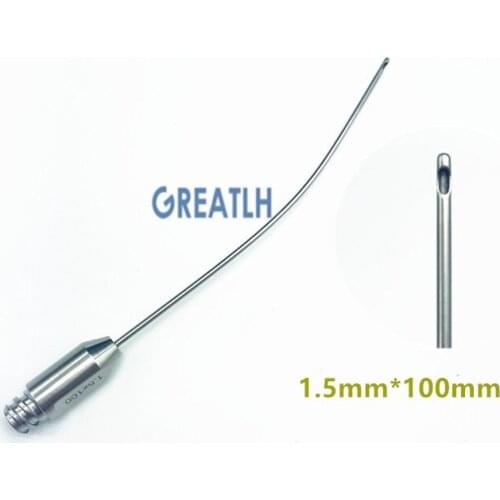 1 hole Micro cannula for liposuction stem cells fat transfer liposuction needles fat transplantation tools