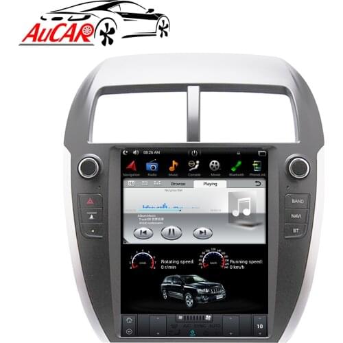 10.4" IPS Screen Android 8.1 Tesla Style car radio for Mitsubishi ASX RVR 2010-2018 Mitsubishi Outlander 2012-2014 1 din Android