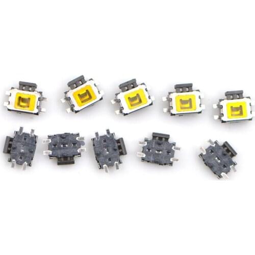 10PCS/lot Hot YD-3414 4Pin SMT SMD Side Tact Tactile Push Button Switch Mount
