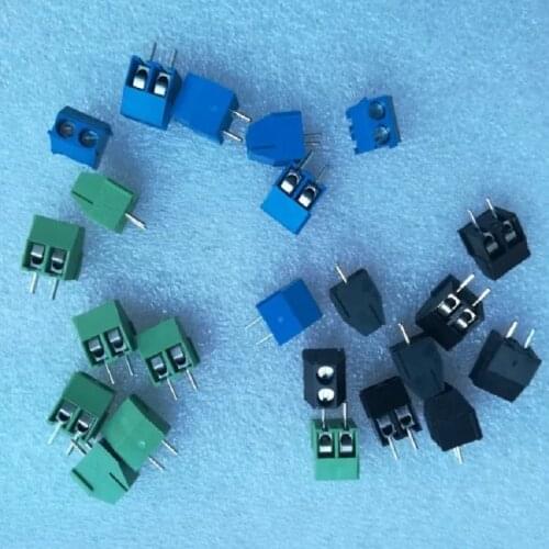 20/10pcs KF350-3.5-2P KF350-3P Terminal 300V 10A Screw 2,3Pin 3.5mm Terminal Screw Connector Splice connector for circuit board