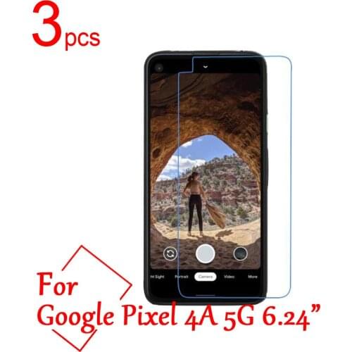 3pcs/lot Ultra Clear/Matte/Nano anti-Explosion Soft LCD Screen Protector Film Cover For Google Pixel 4A FE 4G 5G Protective Film