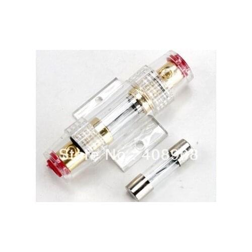 5pcs Car Auto Vehicle Amplifier Clear Fuse Holder 60A