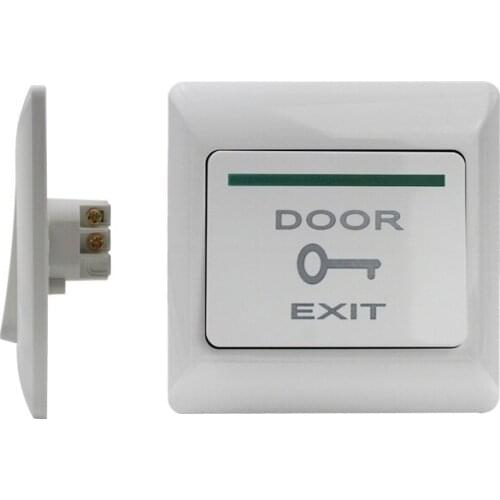 10pcs ABS Door Exit Button Release Emergency Push Switch for gate opener door Entry access control system for all electric locks
