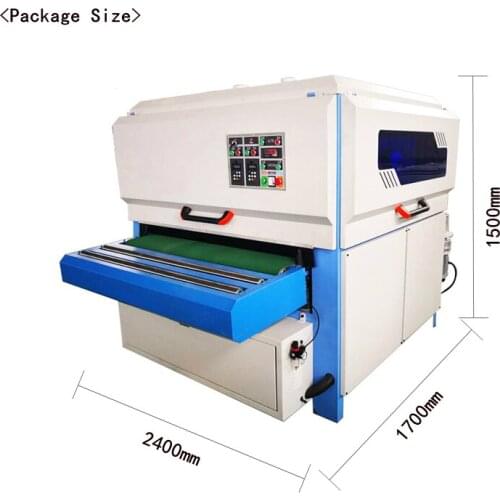 Woodworking machinery MDF cabinet wood brush polish sanding machine