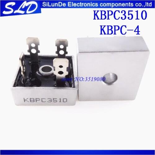 1pcs/lot KBPC3510 3510 35A 1000V Phases Diode Bridge new and original in stock