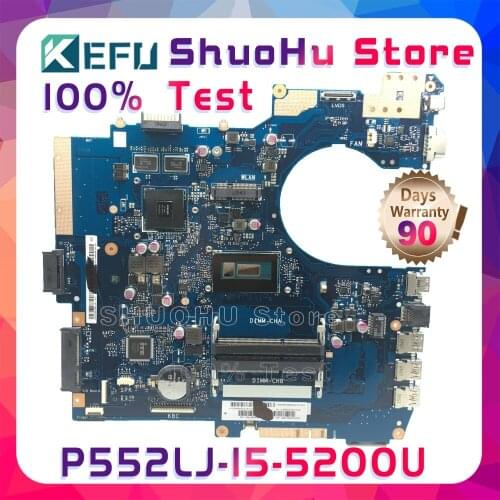 KEFU P552LJ For ASUS PRO552L P552LA PU552LJ P552LA_LJ I5-5200U GT920M Laptop Motherboard Tested 100% work original Mainboard