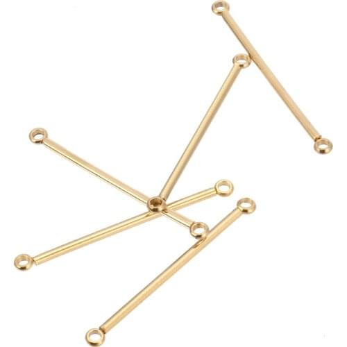 20mm/25mm/30mm/35mm Stick BAR stainless steel Connector DIY Bracelet Charm Jewelry findingS