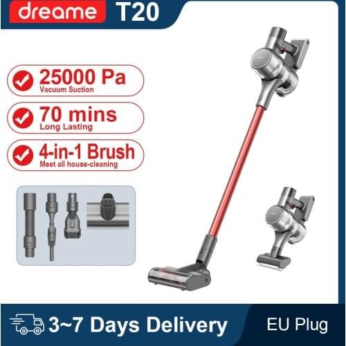 Dreame T20 Handheld Cordless Vacuum Cleaner 3000mAh 25 kpa Cecotec Broom Vertical vacuum Cleaners for Home Floor Carpet Cleaning
