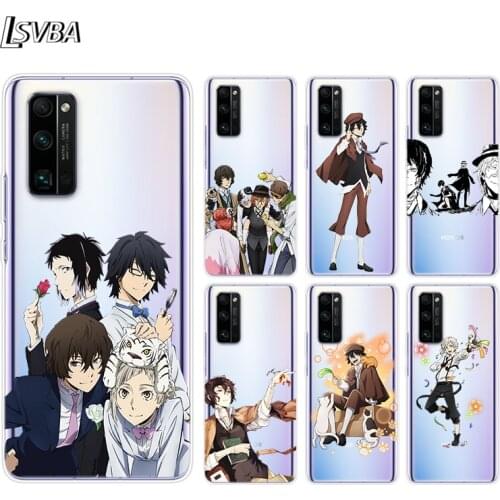Anime Bungou Stray Dogs Silicone TPU Cover For Huawei Honor 30i 30S 30 20S 20 V20 10i 10X 10 9A 9S 9C 9X Pro Lite Phone Case