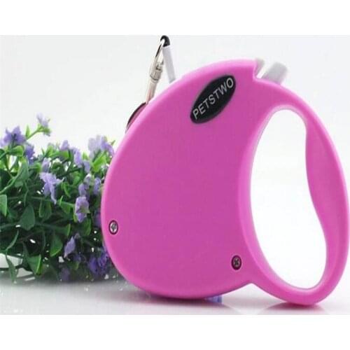 Handy Retractable Small Dog Leash Extending Pet Cat Kitten Leads 3M Automatic Outdoor Pulling Rope For Teddy Yorkshire Poodle