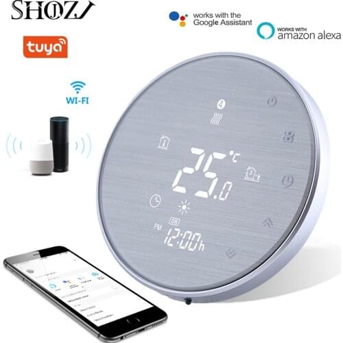 TUYA Smart WiFi Thermostat Temperature Controller for Water/Electric floor Heating Water/Gas Boiler Works with Alexa Google Home