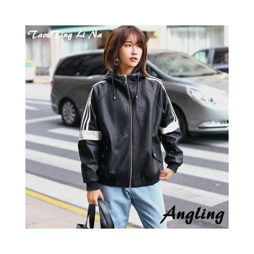 2020 Women Spring Genuine Real Sheep Leather Jacket R31