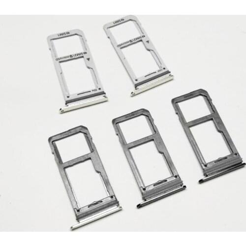 50pcs/lot Single & Dual Sim Card Tray Micro SD Card Tray for Samsung Galaxy Note 8 N950 N950F