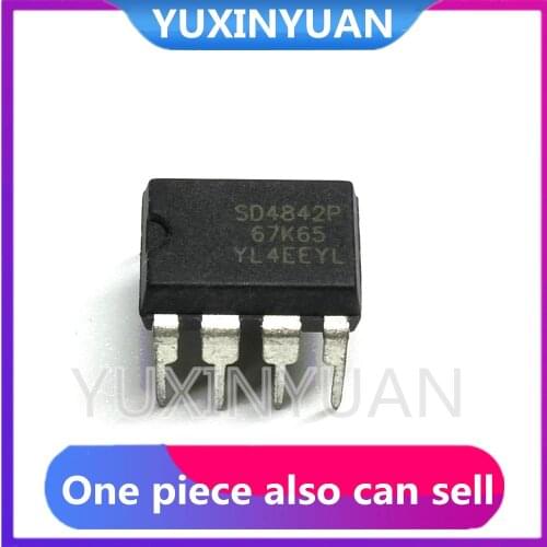 50pcs/lot SD4842P SD4842 DIP8 LCD CHIP