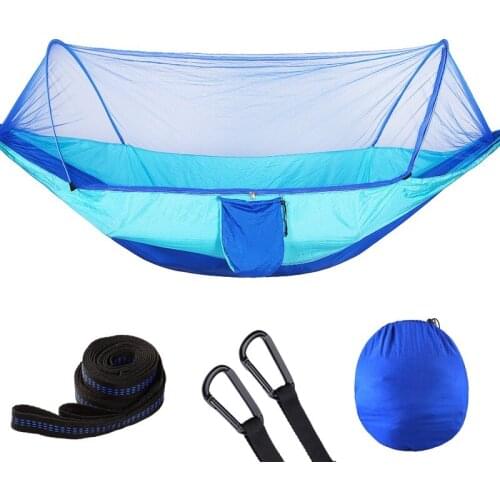 Automatic Light-Weight Quick-opening Tent-type Outdoor Camping Anti-Mosquito Net Hammock Tools