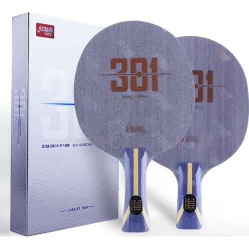 DHS Hurricane 301 H301 Table Tennis Blade ping pong CARBON WITH WOOD racket fast attack for CHINA T.T TEAM