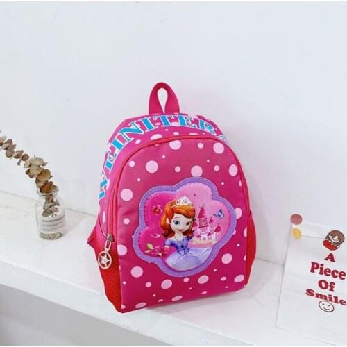 Disney New Style Cartoon Backpack Boy Girl Kindergarten Nursery School bag back to school bag Wholesale