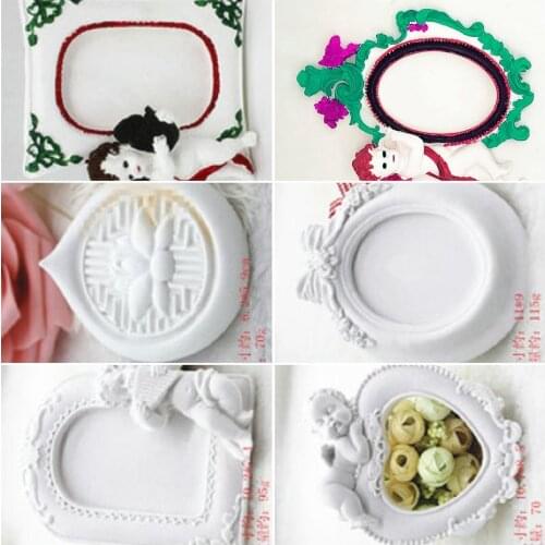 Photo Frame series DIY silicone Aroma gypsum mould baking mold kitchen tools