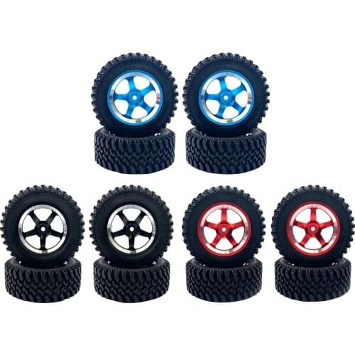 Wheels Rim Tires Tyre Set for MN86 MN86K 1/12 Scale RC Crawler Car Upgrades