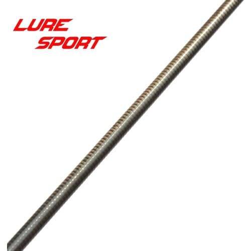 LureSport 2pcs/lot 1.67m 1 section blank carbon Rod Building component Fishing Pole Repair DIY Accessories