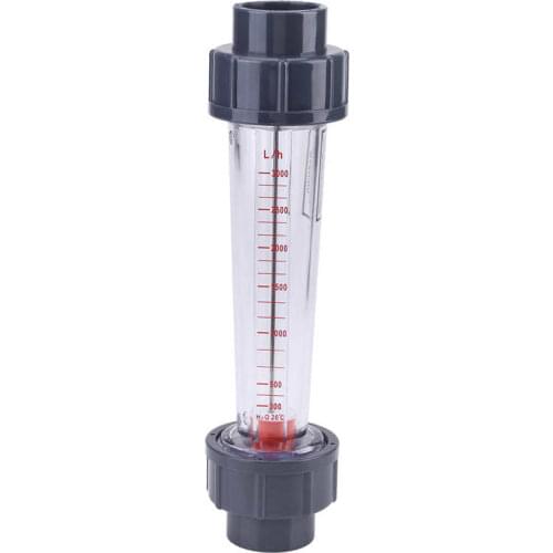 Plastic Tube Type Water Rotameter Flow Measuring Instruments LZS-25/LZS-15 Flow Meter 300-3000L/H Water Rotameter Flow Sensors