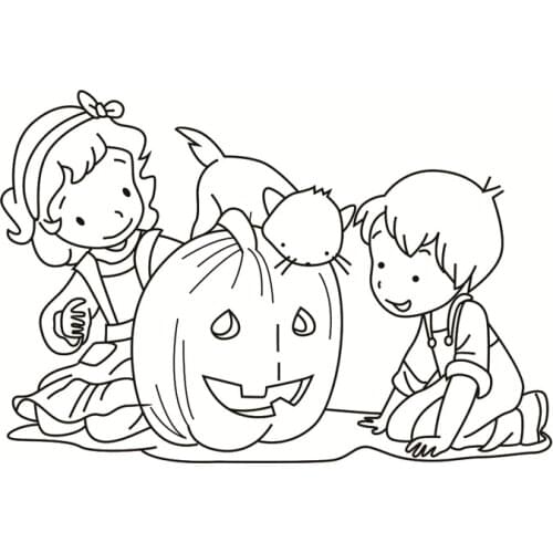 Transparent Rubber Silicone Clear Stamps for Scrapbooking Tampons Seal Background Stamp manual Card Making Diy Boy girl