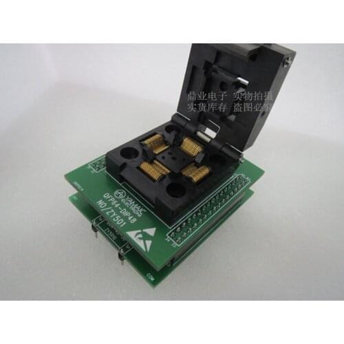 Clamshell ZY501Q QFP64-DIP48 IC51-0644-807 YAMAICHI IC Burning seat Adapter testing seat Test Socket test bench in stock