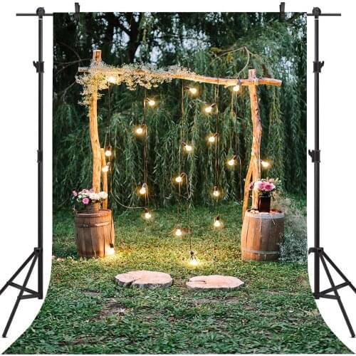 Wedding Bridal Shower Backdrop for Photography Glitter Light Photocall Background for Photo Studio Vinyl Cloth Party Decoration