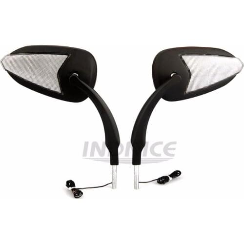 Arrow Led turn signal mirrors for harley sportster 883 arrow led mirrors honda suzuki kawasaki arrow led mirrors black