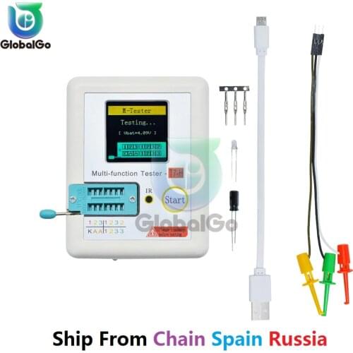 TC-T7-H Colorful Display Multimeter Transistor Tester For Diode Triode MOS/PNP/NPN Capacitor Resistor Transistor Meter