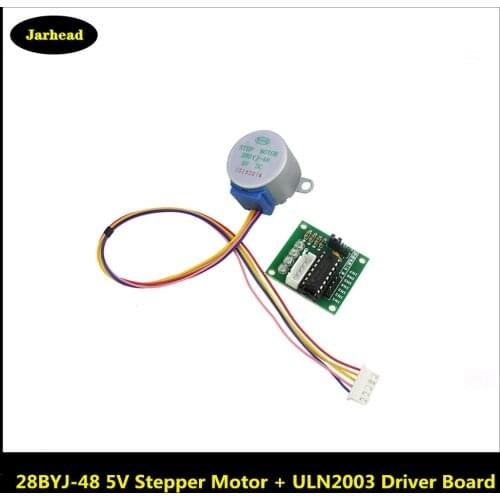 Smart Electronics 28BYJ-48 5V 4 Phase DC Gear Stepper Motor + ULN2003 Driver Board for arduino DIY Kit