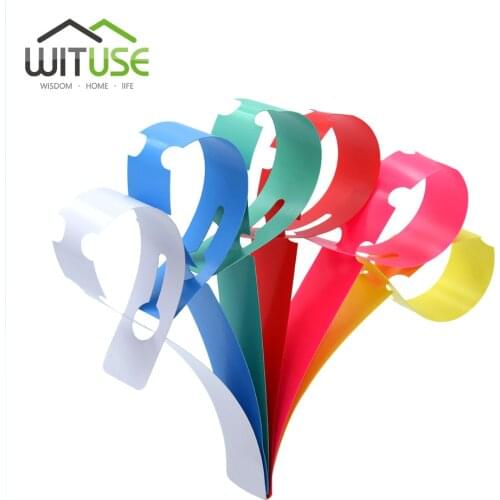 100pcs/set 21x2cm Nursery tool Labels Ribbon Pots Seedling Tag Plastic Marker Pen Colorful Plants Soil Sticks Labels Card Garden