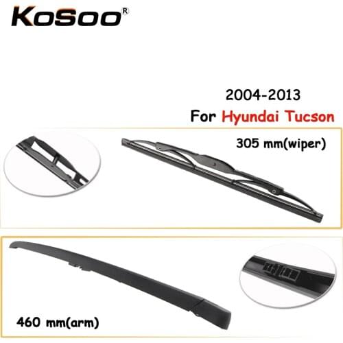 KOSOO Auto Rear Car Wiper Blade For Hyundai Tucson,305mm 2004-2013 Rear Window Windshield Wiper Blades Arm,Car Accessories