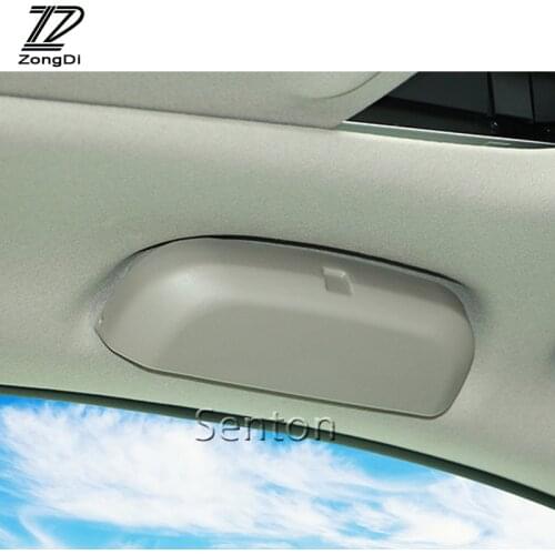 ZD 1pcs Car Glasses Box Case Holder For Honda Civic Accessories 2013 2014 2015 2016 2017 For HRV VEZEL Odyssey Jade