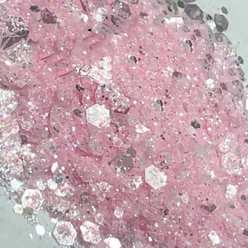 1 Bottle 20ml Chunky Glitter, Cosmetic Glitter, Tumbler Glitter, Resin, Nail Glitter, Slime, Loose Glitter, Polyester Glitter