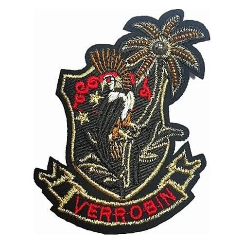 10pcs/lot Embroidery Patches Letter Animal Medal Coconut Clothing Decoration Sewing Accessories Diy Iron Heat Transfer Applique