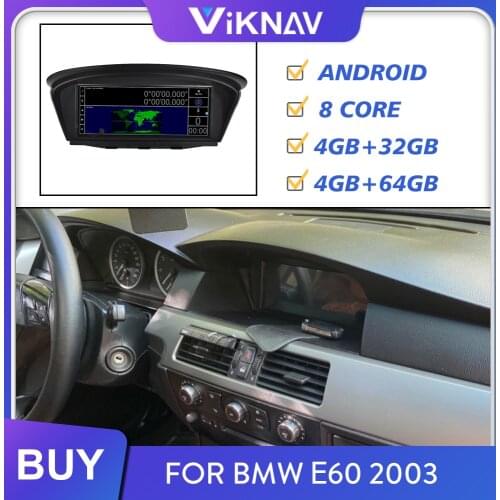 2 din Android Car radio for BMW E60 2003 stereo receiver car multimedia player autoradio GPS navigation screen video player