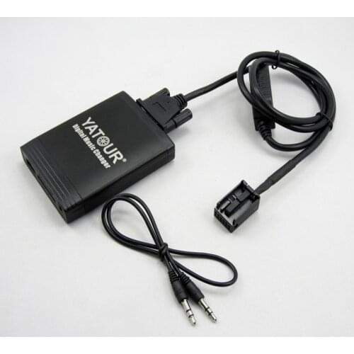 Yatour Car Digital CD Music Changer USB MP3 AUX adapter for RD4 Citroen C2 C3 DS3 C4 C5 C6 C8 Berlingo B9 Sound Wip Navi MyWay