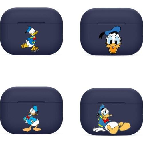 Disney For Airpods pro 3 case Protective Bluetooth Wireless Earphone Cover Air Pods airpod case air pod cases Navy 1 2