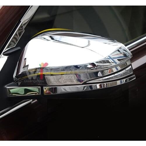 Chrome Door Mirror Cover Trim For Toyota Hilux Revo 2015 2016 Car Styling Accessories Tuning Accessories