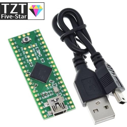TZT Teensy 2.0++ USB AVR Development Board ISP U Disk Keyboard Mouse Experimental Board AT90USB1286 For Arduino