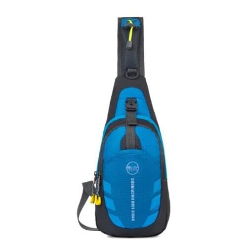 Fashion Men Waist Pack Pest Shoulder Bag Loves Crossbody Bag Outdoor Leisure Waterproof Chest Travel Fanny Bag Pouch