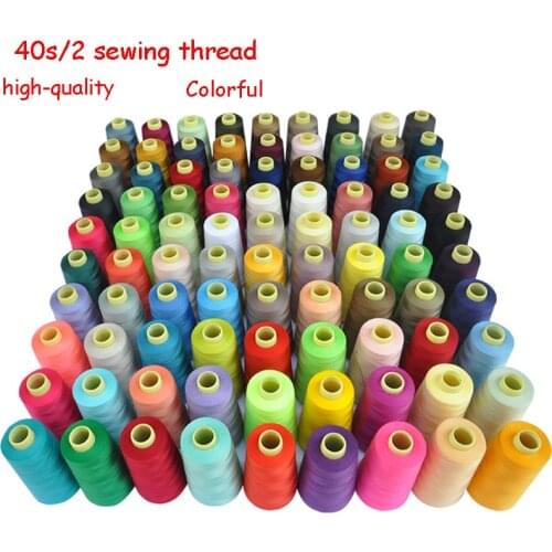 Color 3000Yards Sewing Thread 40S/2 Polyester Thread Set Strong Durable Sewing Threads For Hand Machines DIY Sewing accessories