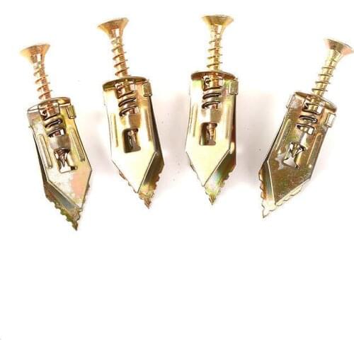 Portable Tapping Screws Steel sruby do kół Self-Drilling Anchors Plated Screws Set For Decoration Fixing Curtains Wall Cabinets