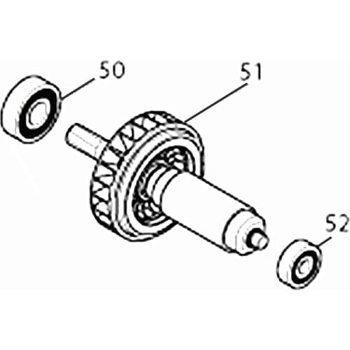 Genuine ROTOR ASS'Y For Makita DJV182 DJV181 DJV142 DJV141 519329-8