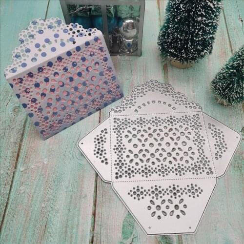 Hollow pattern envelope metal cutting die scrapbook embossing die cutting manual album card cover material DIY manual production