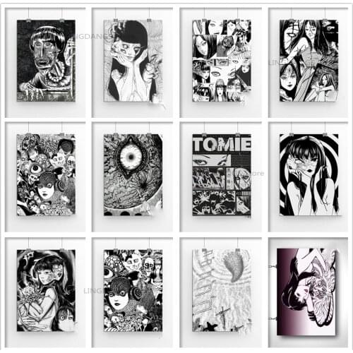 5d Diy Diamond Painting Anime Tomie Revenge Junji Ito Cartoon Poster Diamond Mosaic Embroidery Cross Stitch Kits Home Decor Gift