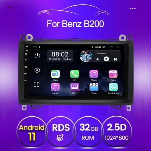 NC20 2+32G Car multimedia player For Mercedes Benz B W245 B150 B160 B170 B180 B200 B55 2004 2005-2012 GPS Navigation USB radio