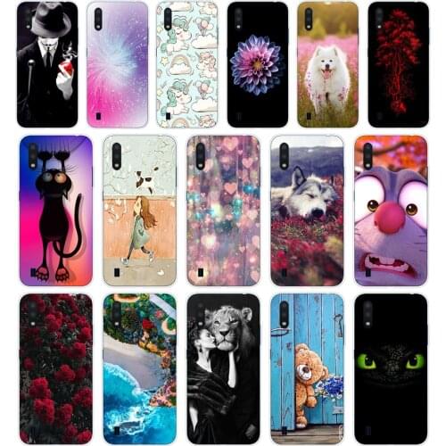 C Case For Samsung A01 Case Soft Silicon Back Cover For Samsung Galaxy A01 GalaxyA01 A 01 A015 5.7inch coque bumper cute